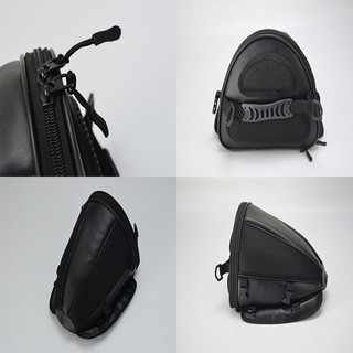 【Fast Delivery】Motorcycle Tail Bag Motorbike Seat Rear Bag Saddle Carry Bag (5)