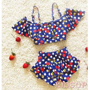 ✿KIDSUP✿Kid Baby Girl Swimwear Swimsuit Bikini Bathing Suit Swimming Beachwear