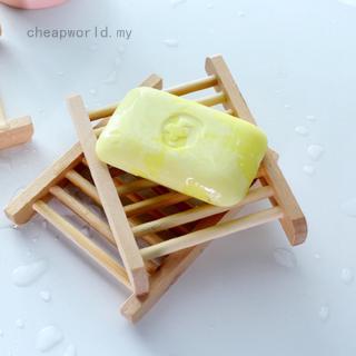 Natural wooden soap rack simple soap shelf soap box soap tray