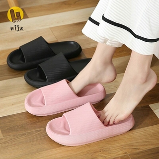 WiJx❤❤❤Summer Korean Super Soft Home Slippers Anti-slip Thick Sole for Bathroom Shower Women Men @PH