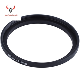 46mm to 49mm Camera Filter Lens 46mm-49mm Step Up Ring Adapter