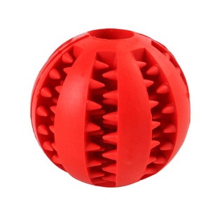 Capsule Toys№♕﹊5CM Natural Rubber Ball Puppy Chew Toy Food Dispenser Ball Bite-Resistant Clean Teet (5)