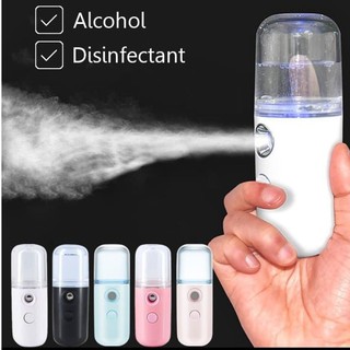 Alcohol USB Portable Spray Humidifier Rechargeable Humidifier Cooling Mist Mini Face