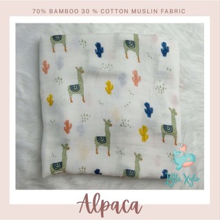 SOFT BAMBOO MUSLIN SWADDLE BLANKETS 70 % BAMBOO 30 COTTON (4)