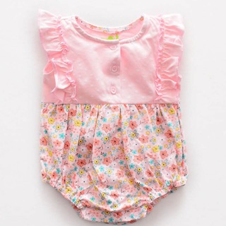 Little Angels Newborn Infant Baby Cotton Bodysuit Romper Jumpsuit