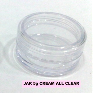 【Ready Stock】✾❏✿5 grams Acrylic cream jar Container
