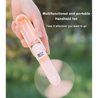 portable electric fan✧Usb Mini Fold Fans Electric Portable Hold Small Originality Household Electric (2)