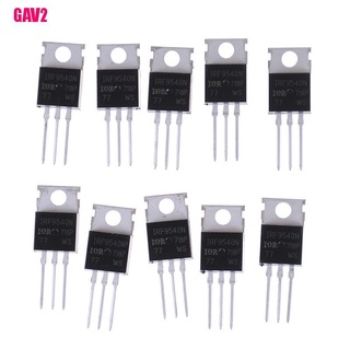 [GAV2]10PCS IRF9540 P-Channel Power mosfet 23A 100V TO-220