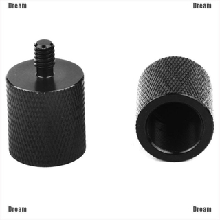 <Dream> Thread adapter microphone stand 5/8" 27 female to 1/4" 20 male camera tripod