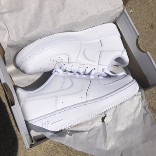 AIR FORCE 1 white shoes rubber running for men's and women's sports sneakers (1)