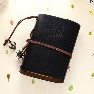 Vintage Classic Leather Journal Travel Notepad Blank Diary (4)