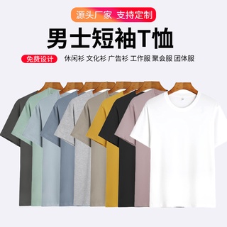 ✘✸Men s short-sleeved t-shirt summer new style cotton short-sleeved simple clothing men s t-shirt co