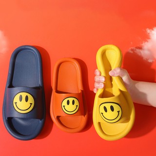 Bobora New Smiling Indoor Non-slip Fashion Wild EVA Ultra Light Tasteless Environmentally Friendly Slippers For 1-7Y (4)