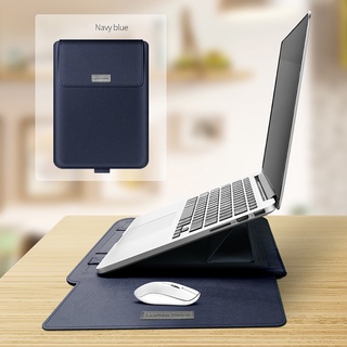 ▧✽PU Stand Cover For Macbook Pro 13 M1 Case A2289 For Macbook Air 13 Case Pro 16 11 12 15 Soft Sleev