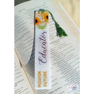 Personalized White Resin Bookmark (Please read the description below before you order) (2)