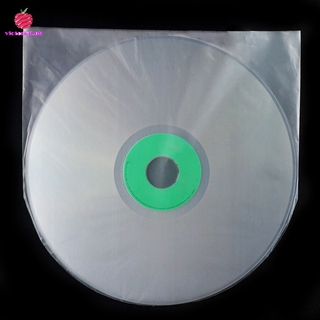 COD 50Pcs 12Inch Antistatic Plastic Cover Inner Sleeves Bag for LP Music Vinyl Record (8)
