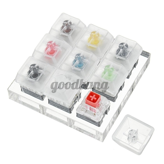 3010High Quality3011Kailh BOX Switch Keyboard Switch Tester with Acrylic Base (7)