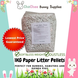 【Ready Stock】✣♠ionddwbjdmzcw Retail 1KG Paper Litter Pellet - Bedding 100- e for Rabbits Cats Dogs a