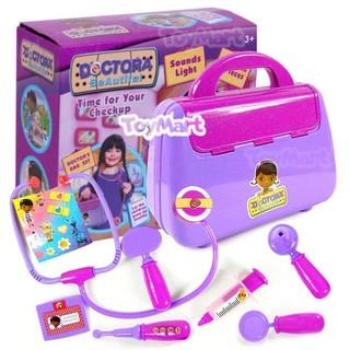 Doc McStuffins Beautiful Doctor’s Bag Toy Set Sounds Light Doctora for Girls