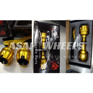 MUFFLER SLIDER AEROX/NMAX 155 SCOOTER GOLD COLOR