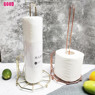 <GOOD>Kitchen Roll Paper Towel Holder Bathroom Tissue Toilet Paper Stand Napkins Rack