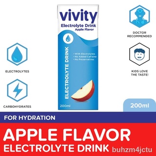 Spot goods ✔Vivity Electrolyte Drink Apple 200ml