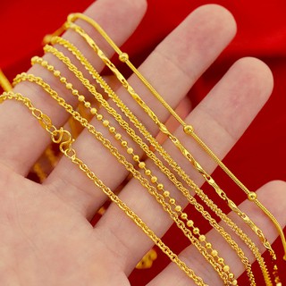 Saudi 24K gold ladies necklace