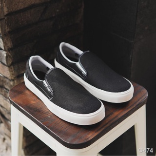 ✲Vans Slop Men 'S Casual Shoes Slip On Vans Og Black