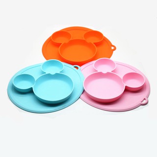 【dishes】【4color】Baby silicone plate Kids Bowl Plates baby feeding silicone bowl baby silica gel dishes kids tablewar/Baby Silicone Placemat Kids Dish Bowl Plates BPA Free