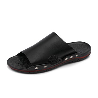 【Ready Stock】Outdoor Leisure Sandals For Men Comfortable Anti-slip Hiking Trekking Summer Beach Shoes Men Leather Sandals / Mandals