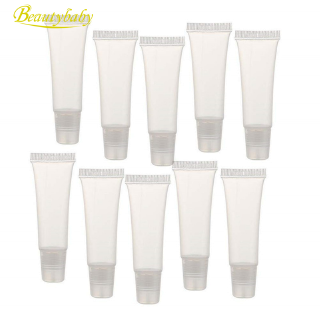 50 Pack 10Ml Lip Gloss Tubes Empty Lotion Refill Tubes Squeeze Tubes