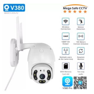 V380 Q8 IP CAM WIFI Camera Monitor Indoor Outdoor 1080p HD Dome IP Camera CCTV Security Cameras Home