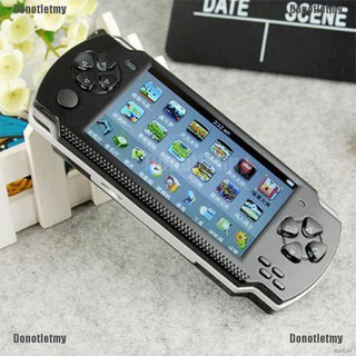 ㍿✓Donotletmy X6 8G 32 Bit 4.3" PSP Portable Handheld Game Console Player 10000 Games mp4 +Cam