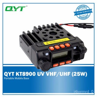 QYT KT8900/8900D Mini Mobile Radio Vehicle Mounted Dual Band DCRM