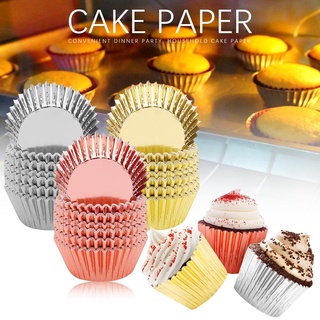 100pcs Baking Cupcake Liners Cup Paper Tuli Baking Wrappe Case Cake Muffin Cup Box Cake Tool Cupcake