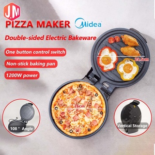 Pizza Maker Midea 10" Non-stick Pizza Maker Electric Bakeware 1200W desktop round pancake maker