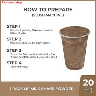 ✲☃☈inJoy Chocolate Hot Fudge Milk Shake | Premium Milk Shake Powder 1kg