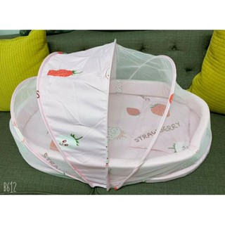 BABY BED WITH MOSQUITO NET (1)