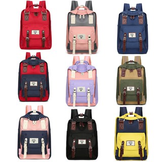 Korean Backpack Bagpack Macaroon School Bag Casual Rucksack (1)