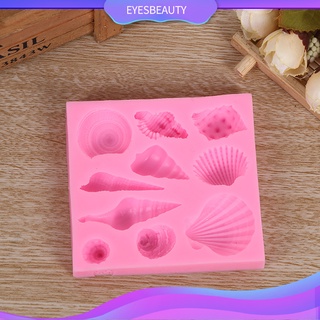 Silicone Seashell Cookie Chocolate Cutter Mold Fondant Cake Decorating Tool