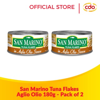 San Marino Tuna Flakes Aglio Olio 180g - Pack of 2