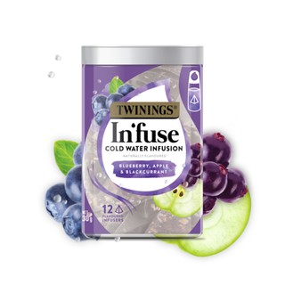 Twinings Cold Infuse Blueberry, Apple & Blackcurrant Jar 12s