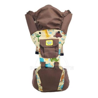 Hipseat Baby Carrier hipseat Baby seat BY-191/192 / geos Shirt Sling - Dino Brown