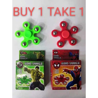 BUY 1 TAKE 1 CHARACTER SPINNERS TOYS