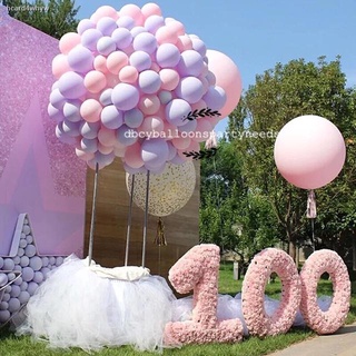 ✶100pcs Size12 Macaron/Pastel Color Balloon（Prolatex）
