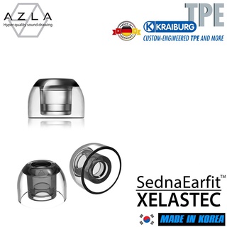 ✵☍Azla Xelastec Ear Cover Eartips Tpe Campfire TPE thermoplastic material for earbuds headset earpho