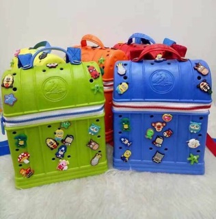 Cozy READY STOCK Crocs backpack for kids (3)