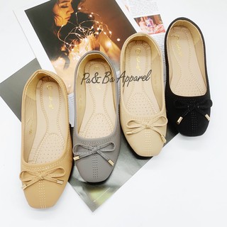 Korean Fashion Flat Doll Shoes Square Toe Casual Formal Office Wear