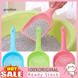 HY.cat_Plastic Cat Litter Scoop Pet Care Sand Waste Scooper Shovel Hollow Cleaning Tool