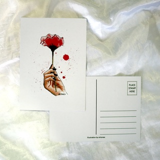 Postcard: Rose | Rose Postcard